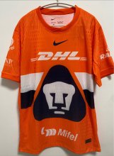 25/26 Pumas Orange Goalkeeper  Player 1:1 Quality Soccer Jersey
