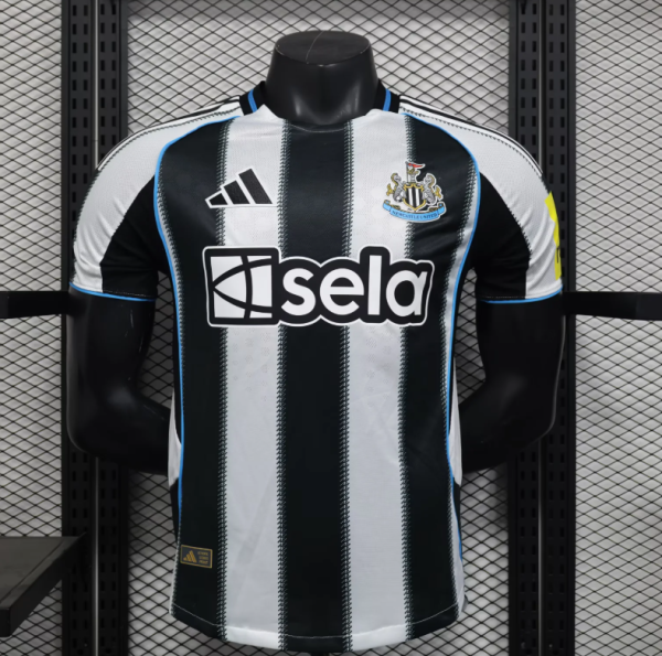 25/26 Newcastle Home Player 1:1 Quality Soccer Jersey