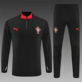 25/26 Portugal Black 1:1 Quality Training Jersey