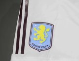 25/26 Aston Villal Home White Player 1:1 Quality Shorts