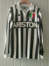 1984/1985 Juventus Home Long Sleeves Fans 1:1 Quality Retro Soccer Jersey