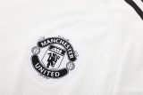 25/26 Manchester United  White With Purple 1:1 Quality Training Jersey（A-Set）