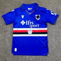 25/26  Sampdoria  Home Fans 1:1 Quality Soccer Jersey