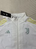 25/26 Juventus White Windbreaker
