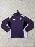 25/26  Manchester United  Purple Windbreaker