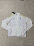 25/26 Juventus White Windbreaker