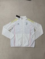 25/26 Juventus White Windbreaker