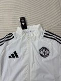 25/26  Manchester United White Windbreaker