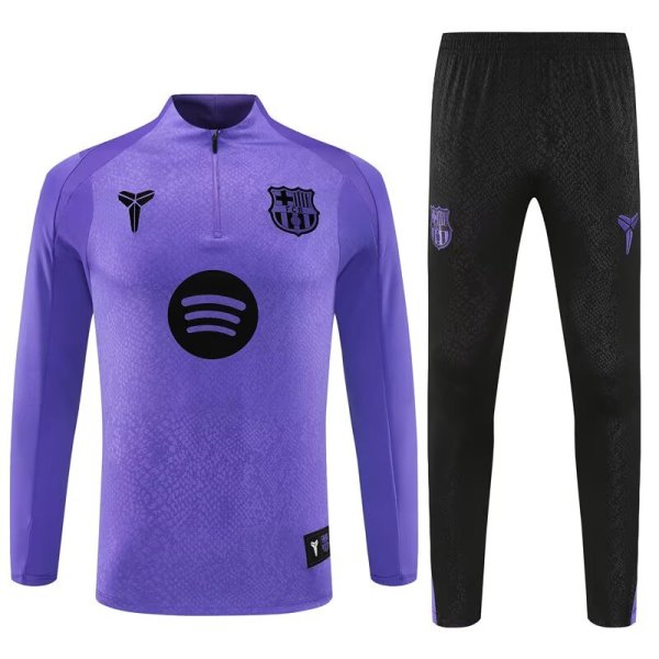 25/26 Barcelona  Purple 1:1 Quality Training Jersey