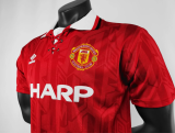 1992/1993  Manchester United Home Fans 1:1 Quality Retro Soccer Jersey