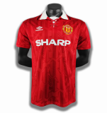 1992/1993  Manchester United Home Fans 1:1 Quality Retro Soccer Jersey