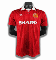 1992/1993  Manchester United Home Fans 1:1 Quality Retro Soccer Jersey