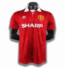 1992/1993  Manchester United Home Fans 1:1 Quality Retro Soccer Jersey
