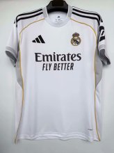 25/26 Real Madrid Home Fans 1:1 Quality Soccer Jersey