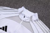 25/26 Real Madrid  White  Gray  1:1 Quality Training Jersey