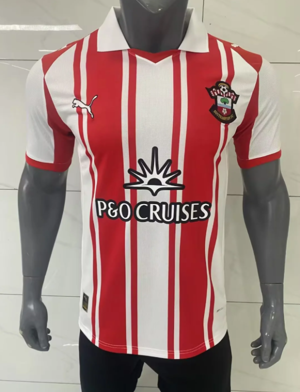 25/26 Southampton Home Fans 1:1 Quality Soccer Jersey
