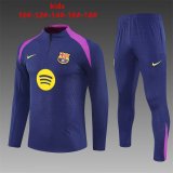 25/26  Barcelona Kids Royal Blue Player 1:1 Quality Training Jersey