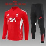 25/26  Liverpool Kids Red  1:1 Quality Training Jersey