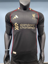 25/26 Liverpool  Special Edition Black Player 1:1 Quality Soccer Jersey