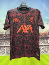 25/26 Liverpool Pre match uniform  Fans 1:1 Quality Soccer Jersey