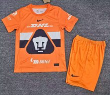 25/26 Puma Goalkeeper Orange Kids Kits 1:1 Quality Soccer Jersey