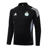 25/26  Algeria Black Training Tracksuit 1:1 Quality Soccer Jersey