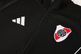 25/26 River Plate Black Jacket Tracksuit 1:1 Quality