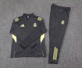 25/26 Real Madrid  Dark Gray Jacket Tracksuit 1:1 Quality