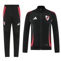 25/26 River Plate Black Jacket Tracksuit 1:1 Quality