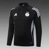 25/26  Algeria Black Training Tracksuit 1:1 Quality Soccer Jersey