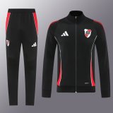 25/26 River Plate Black Jacket Tracksuit 1:1 Quality