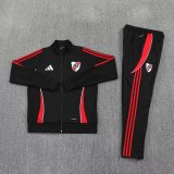 25/26 River Plate Black Jacket Tracksuit 1:1 Quality