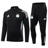 25/26  Algeria Black Training Tracksuit 1:1 Quality Soccer Jersey