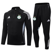 25/26  Algeria Black Training Tracksuit 1:1 Quality Soccer Jersey