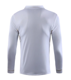 2011-2012 Retro Real Madrid Home Long Sleeve 1:1 Quality Soccer Jersey