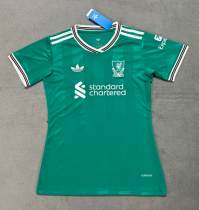 25/26 Liverpool Third Green Women's Fans1:1 Quality Soccer Jersey 25/26 Liverpool Third Green Women's Fans1:1 Quality Soccer Jersey