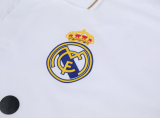 2011-2012 Retro Real Madrid Home Long Sleeve 1:1 Quality Soccer Jersey