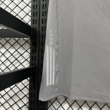 25/26  Adidas T shirt Grey 1:1 Quality  Soccer Jersey
