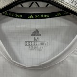 25/26 Adidas T shirt White 1:1 Quality  Soccer Jersey