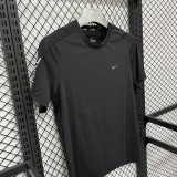 25/26 Nike T shirt Black 1:1 Quality  Soccer Jersey
