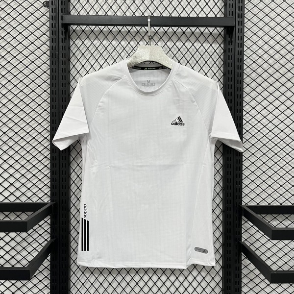 25/26 Adidas T shirt White 1:1 Quality  Soccer Jersey