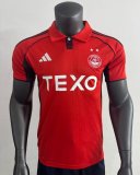 25/26 Aberdeen Home  Red Fans 1:1 Quality Soccer Jersey