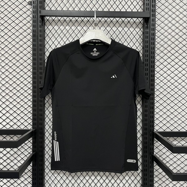 25/26 Adidas T shirt Black 1:1 Quality  Soccer Jersey