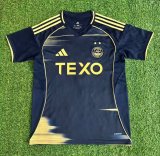25/26  Aberdeen  Away Black Fans 1:1 Quality Soccer Jersey