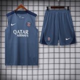 25/26 PSG Paris Blue  1:1 Quality Training Vest（A-Set）