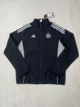 25/26  Newcastle United  Black Windbreaker