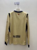 25/26 Barcelona  Away Long Sleeved Fans 1:1 Quality Soccer Jersey