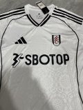 25/26 Fulham Home White Fans 1:1 Quality Soccer Jersey