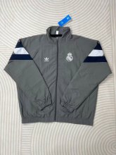 25/26 Real Madrid Dark Gray Windbreaker