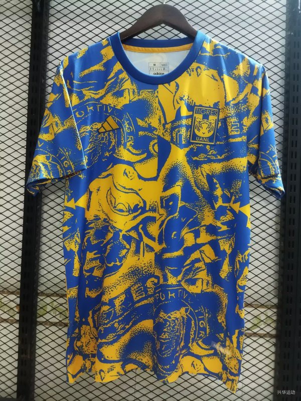 25/26 Tiger Pre match uniform Fans 1:1 Quality  Soccer Jersey